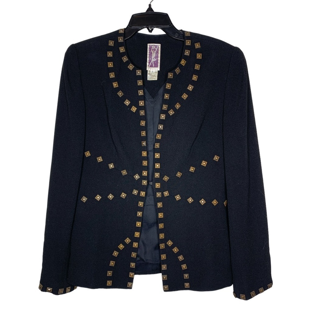 Zelda Vintage 90’s bronze studded‎ Blazer